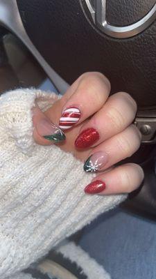 christmas nails