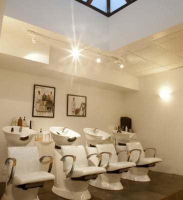 Patrice Vinci Salon: Shampoo Area