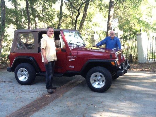 My Jeep was just one of my vehicles they are serviced over the years. Including  a good job with basic maintenance on my jag.