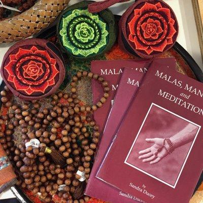 The Himalayan Institute of Buffalo's Bookstore has meditation books, CDs, and mala beads.