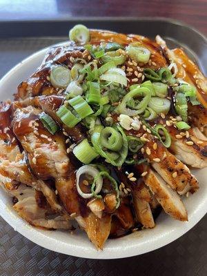 Medium chicken teriyaki bowl