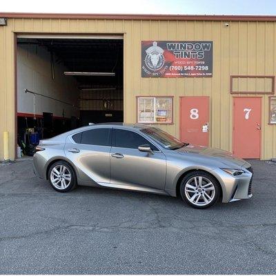 Tinted full car 2021 Lexus