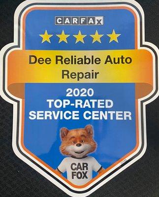 TOP RATED AUTO REPAIR FOR 2020