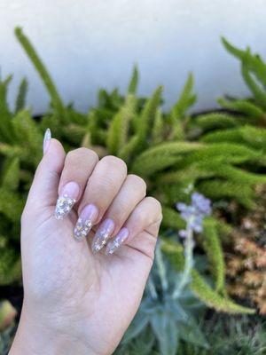 Moon and Star Nails