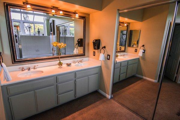 Master bathroom