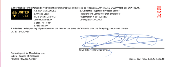 that signature looks real, but it is a stamp used by United and is not a true signature of Rene Melendez