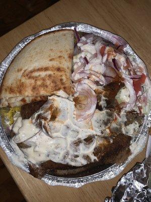 Large Lamb Gyro platter