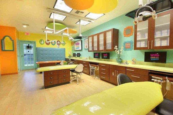 Wylie Children's Dentistry treatment room