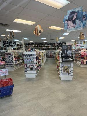 Interior of store