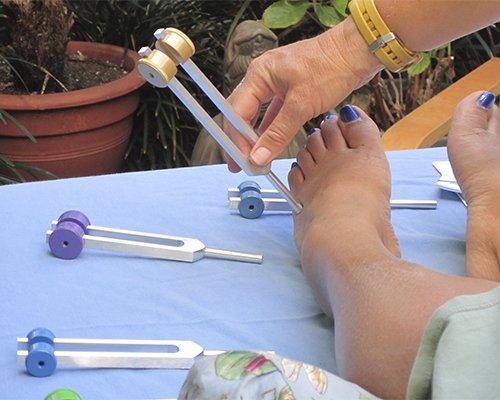 Tuning forks for therapy