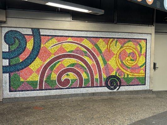 Mosaic mural