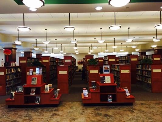 View as you enter the library