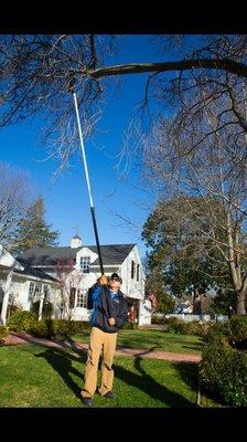 HomeSmiles will trim branches hanging over your roof up to 2" to prevent costly roof damage and keep your gutters clear.