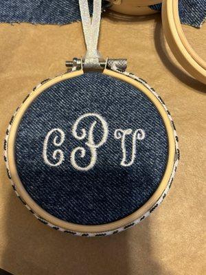 Custom embroidery