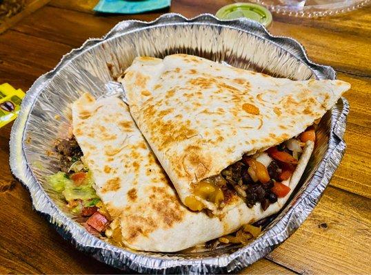 Grilled Steak Quesadilla