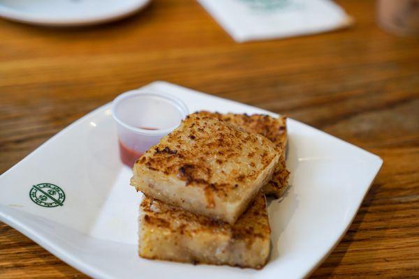 Pan Fried Turnip Cake