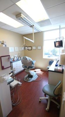 Clean Operatory rooms with a window views