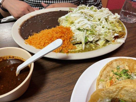 Vegetable Enchiladas