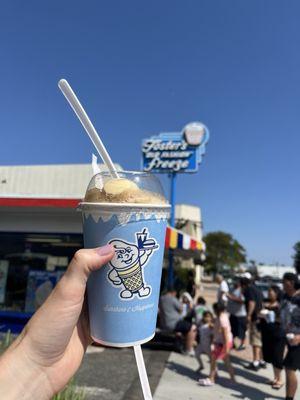 Roof beer float