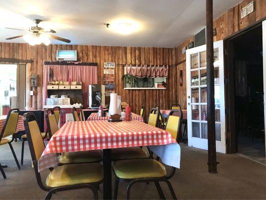 Front dining area