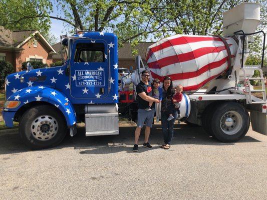 All American Concrete Small Load Delivery