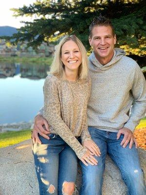 Ryan and Lisa Case enjoying Copper Mountain