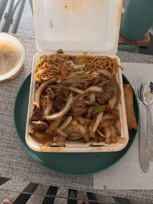 Mongolian Beef Combo