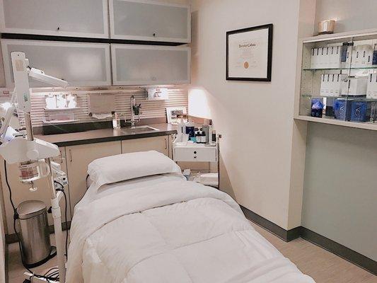 Esthetician room