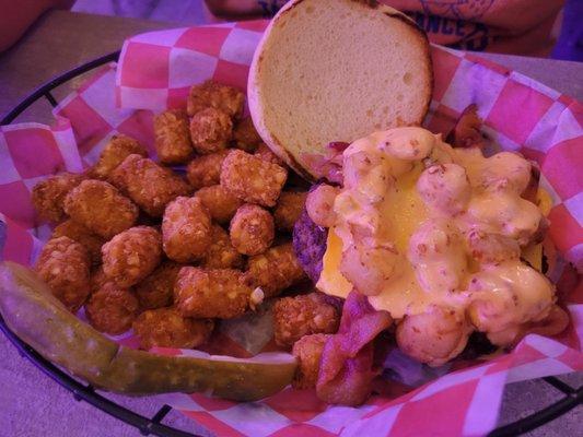 Cheese Curd Burger