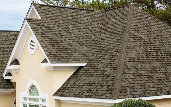 Asphalt composite roof