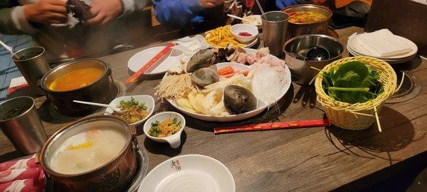 Hotpot and bbq all you can eat