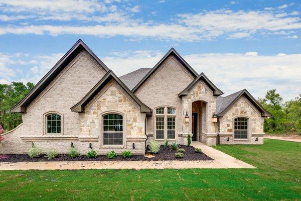 New construction custom home in Paradise, TX by Doug Parr Homes