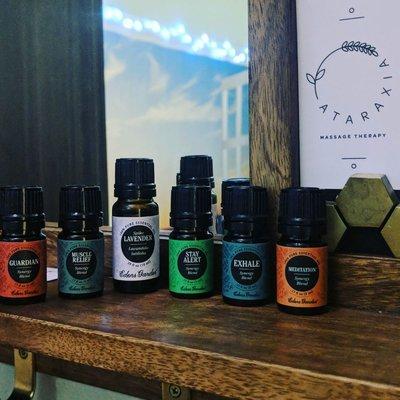 Aromatherapy by Eden's Garden available as $10 upgrade