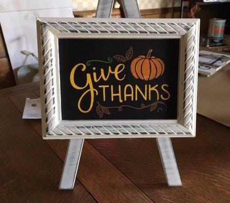 Give Thanks!