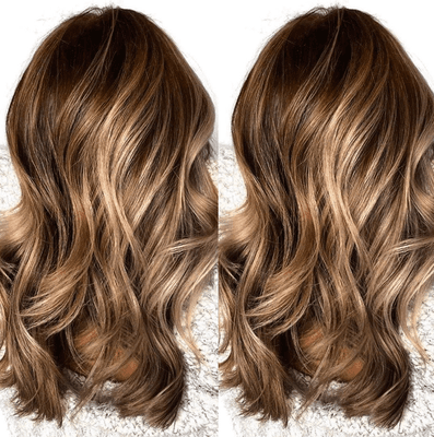 Natural balayage