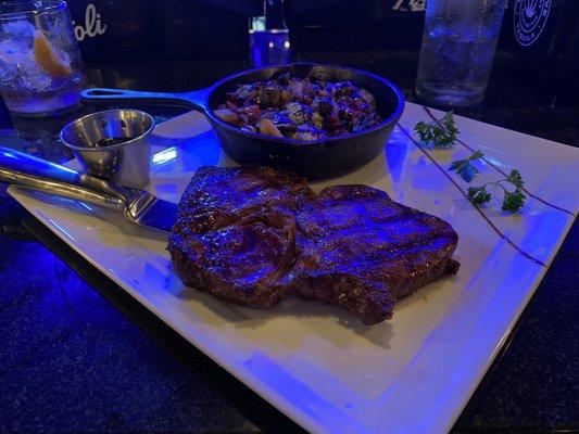 Steak and Brussels