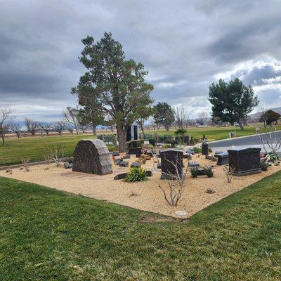 Our Lady of the Desert cremation garden.