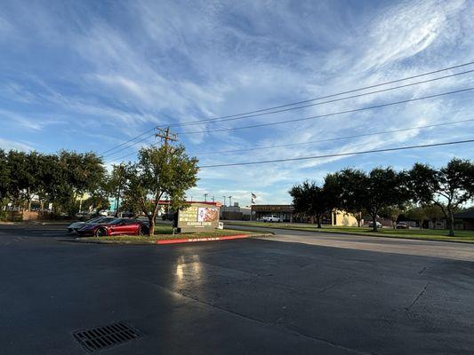 Entrance on Sunset