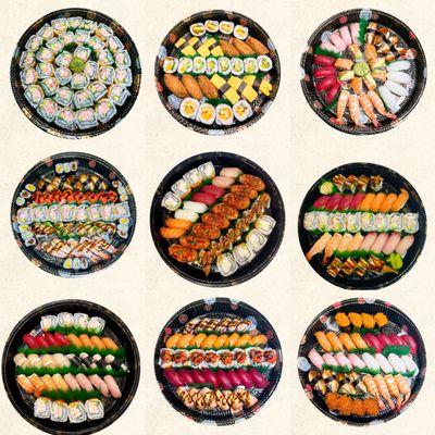 sushi platter