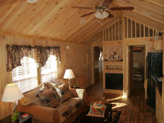 One of the NEW CABINS!  $115. per night, # 11