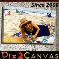 We are the oldest canvas brand in America specializing in gallery wrap giclees on canvas.