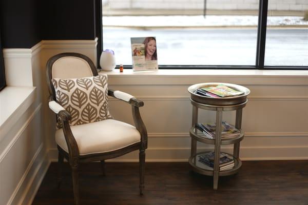 Stylish waiting room