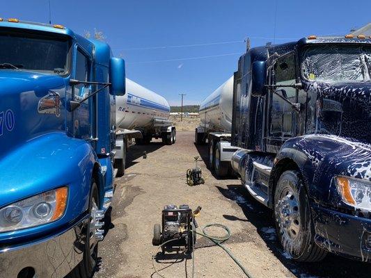 Big rig washes