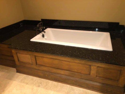 Custom Granite Bathtub