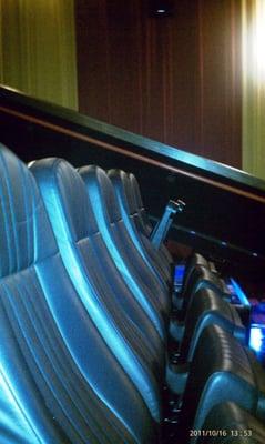 Nice comfy seats.