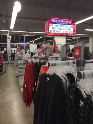 Everything seems to be 50% off