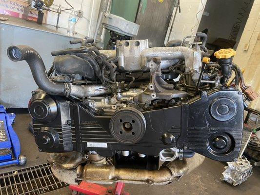 New Factory Turbo Short block from Subaru 3year/ 30k warranty !!