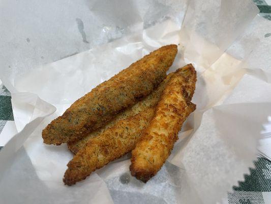 Fried pickle spears