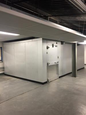 This is a walk-in cooler/freezer combo Extreme Cooling, Inc. recently installed in Peoria.