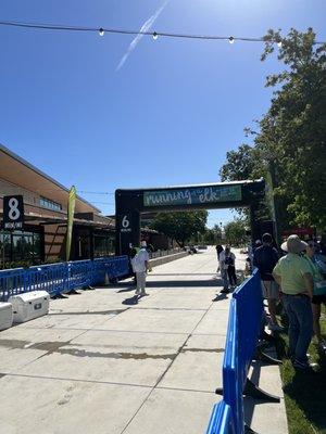 Start/finish line